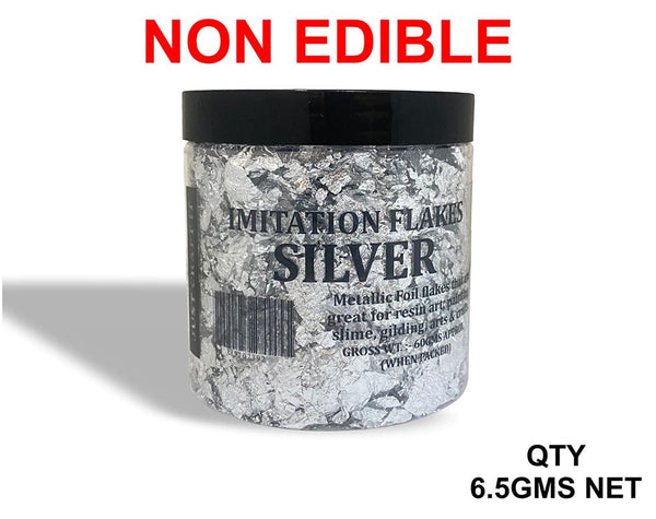 Silver Flakes Bp (6.5gms Net) RI07392