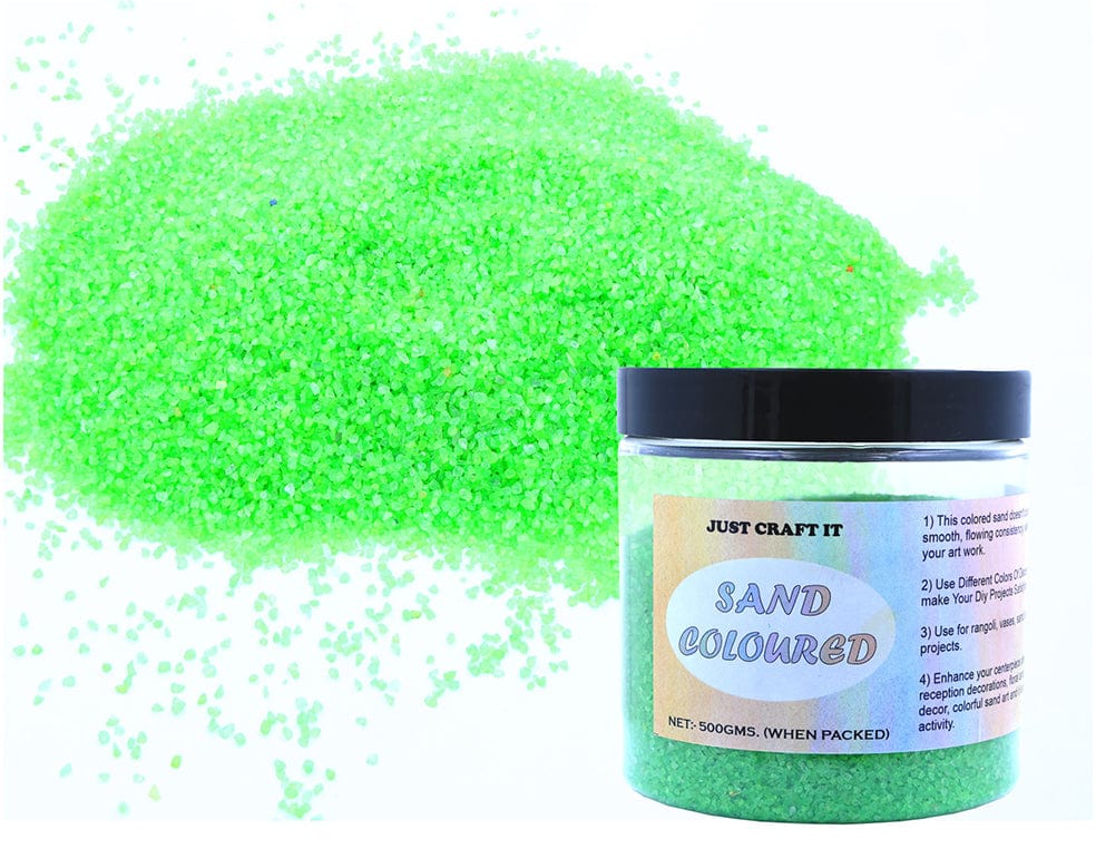 Green Coloured Sand (500GMS) RI07405
