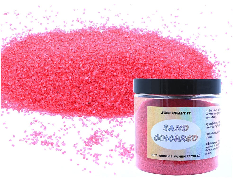 Light Pink Coloured Sand (500GMS) RI07408