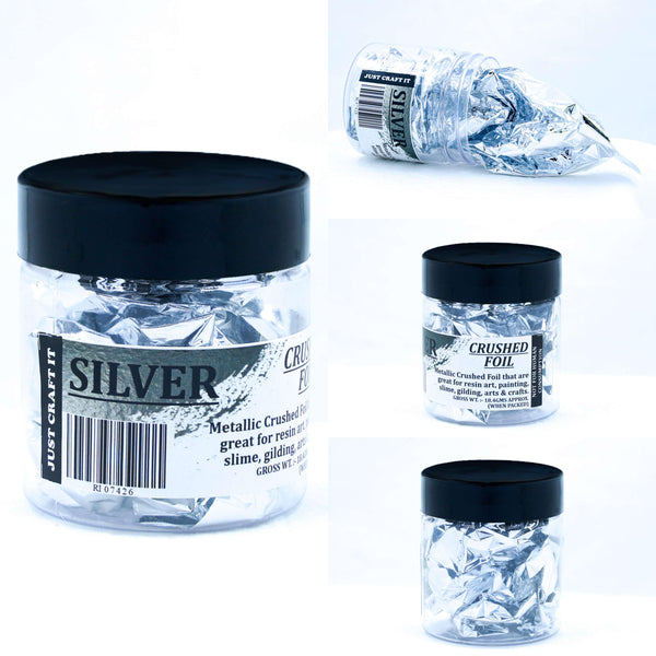 Crushed Foils (silver) RI07426
