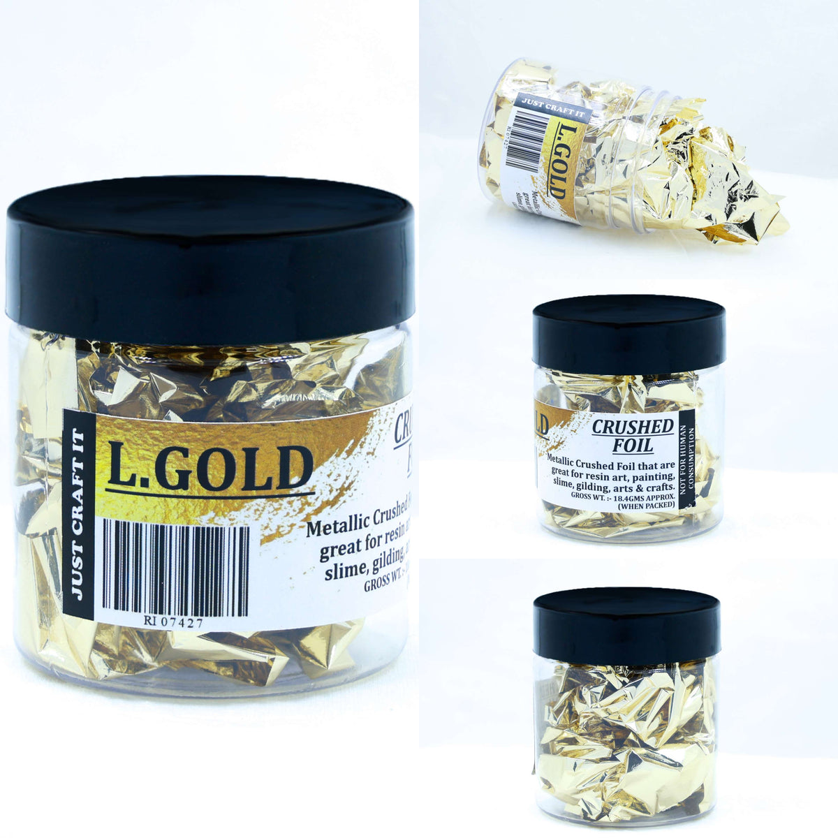 Crushed Foils (l-gold) RI07427