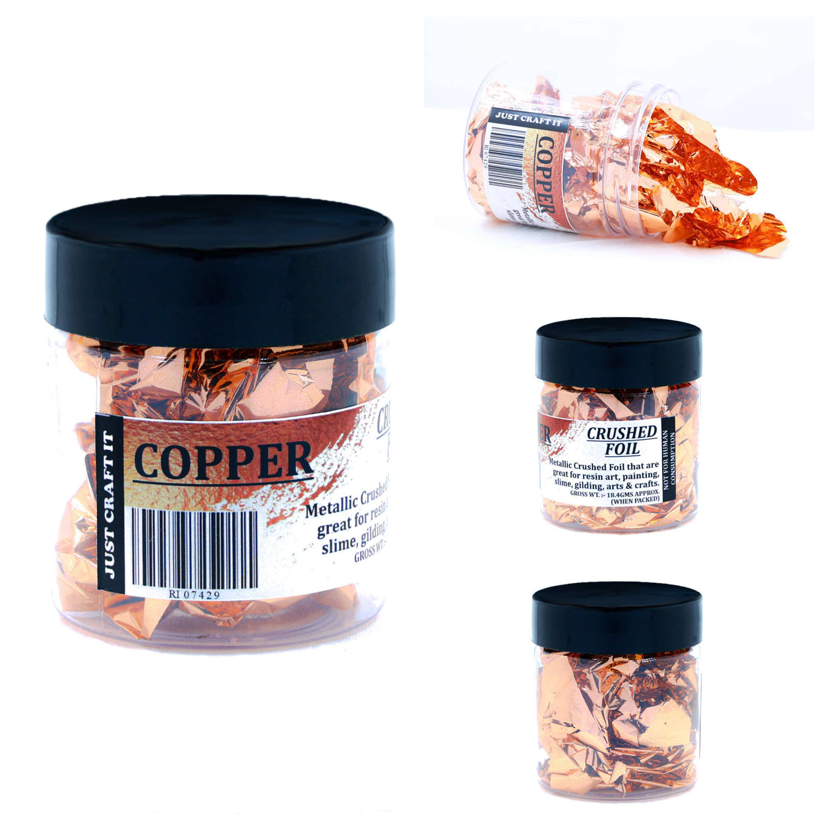 Crushed Foils (copper) RI07429