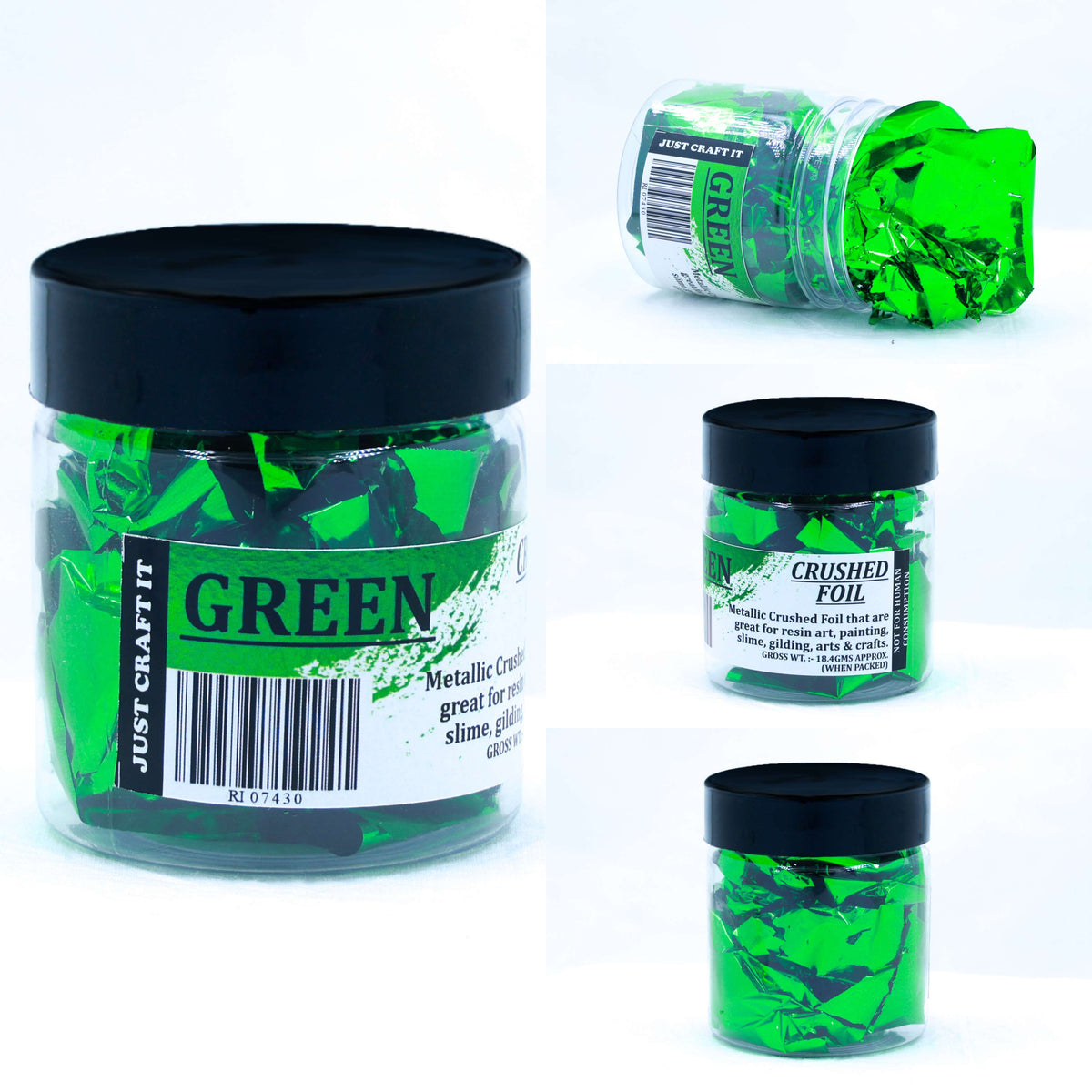 Crushed Foils (green) RI07430