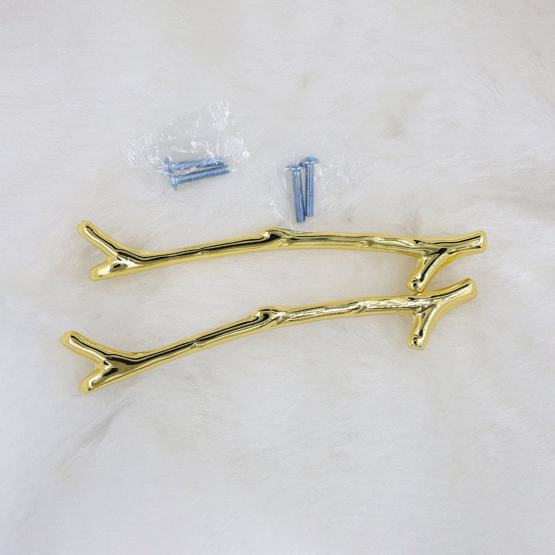 Small Gold Stem Metal Handle RI07443