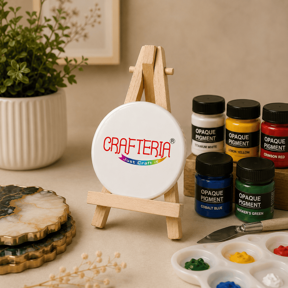 Crafteria 3" Easel Stand (5 X 7cm)