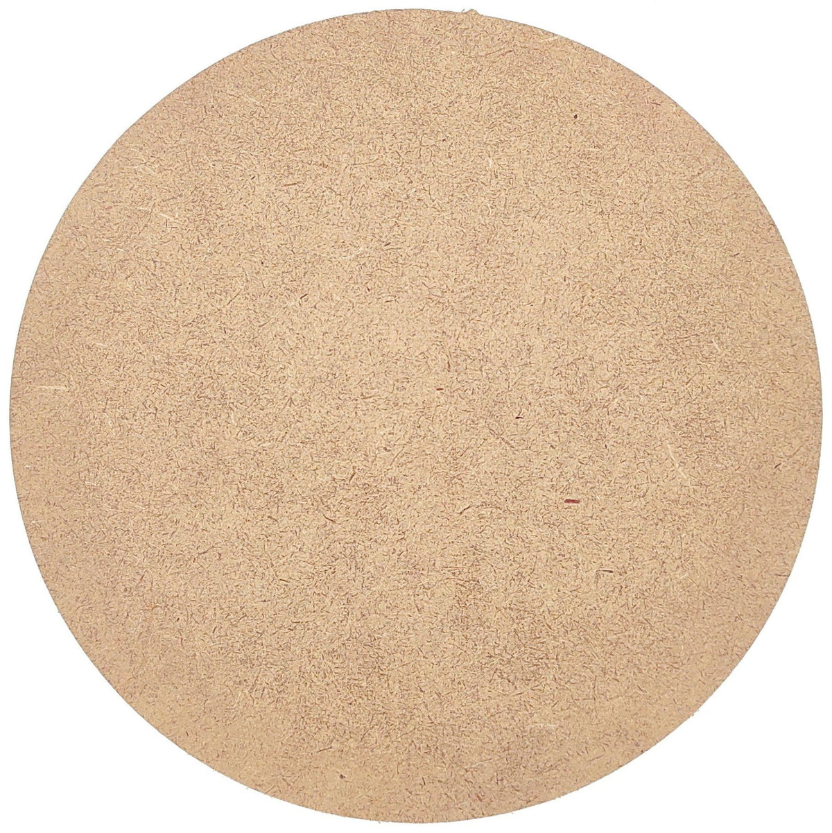 12" Round Mdf  Plain (4MM THICKNESS)