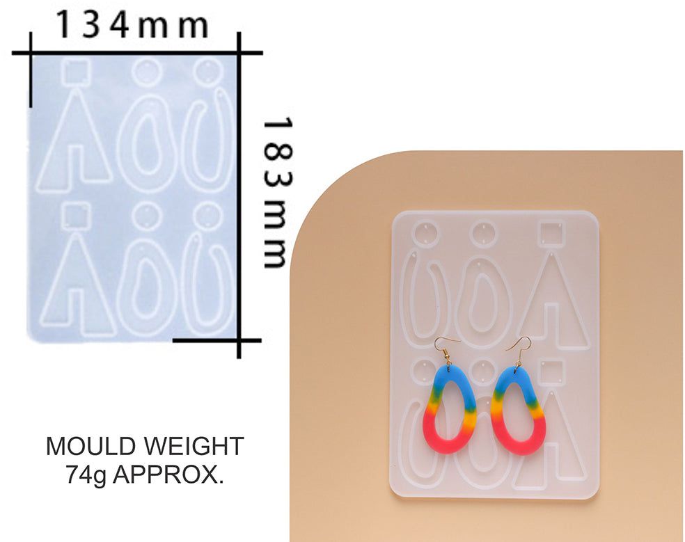Crafteria 12 IN 1 EARRING MOULD
