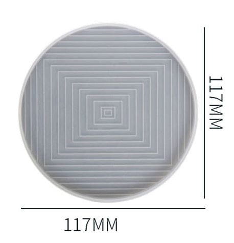 Crafteria GEOMETRICAL DESIGNER COASTER MOULD