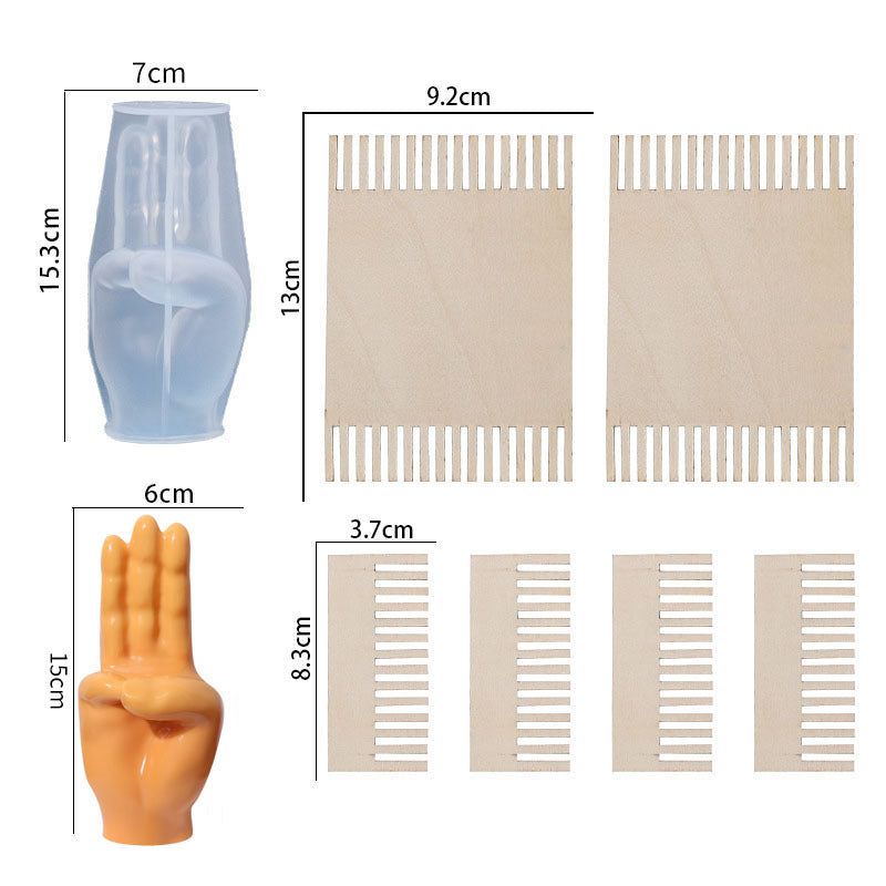 My Store Silicon Mould SWEAR GESTURE MOULD