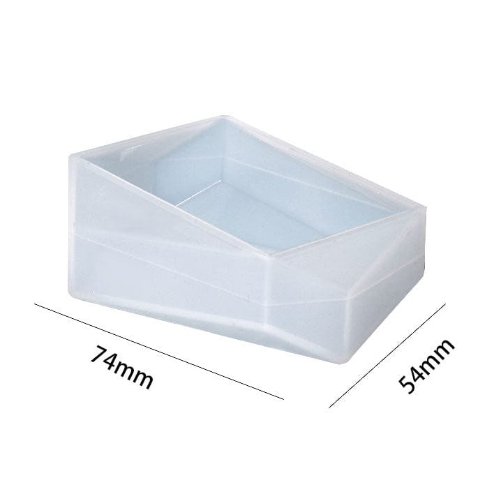 My Store Silicon Mould Rectangle Diamond Cut Paper Weight & Soap Mould