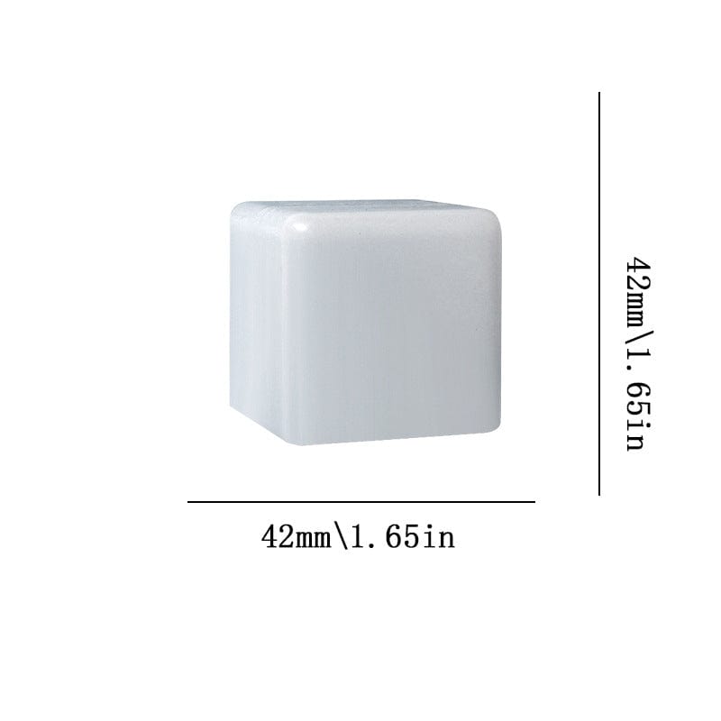 My Store Silicon Mould 4.2 Cm Cube Shaped Paper Weight Mould