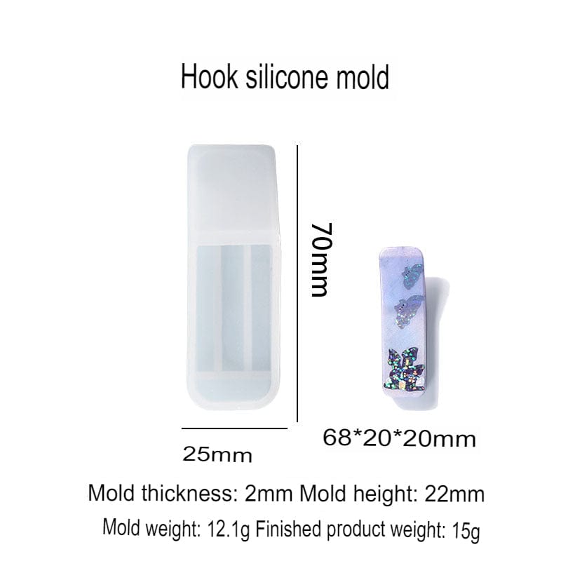My Store Silicon Mould Hook Silicon Mould