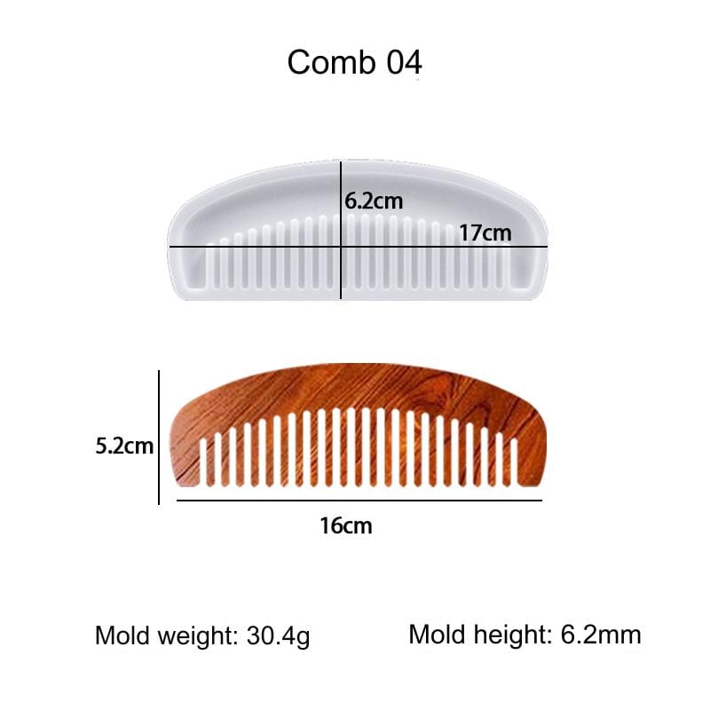 My Store Silicon Mould Comb Mould 04