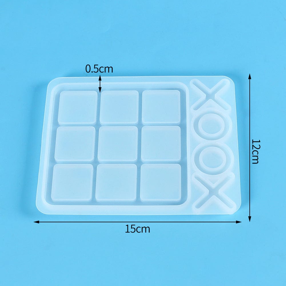 My Store Silicon Mould Tic Tac Toe Game Mould