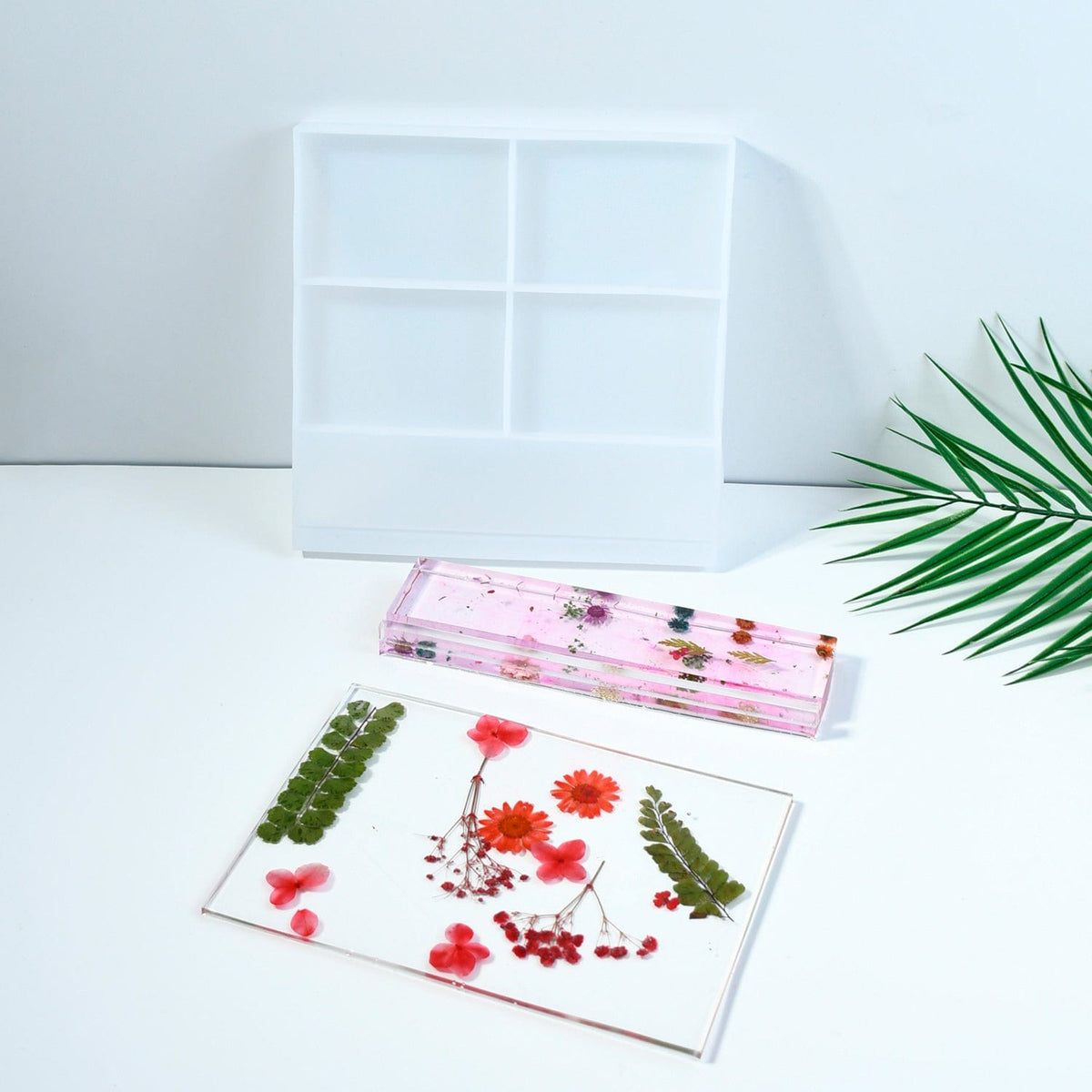 My Store Silicon Mould Big Rectangle Photo Frame & Display Stand Mould