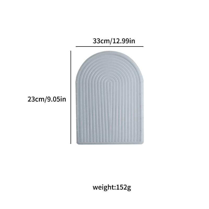 My Store Silicon Mould Arch Tray & Platter Mould