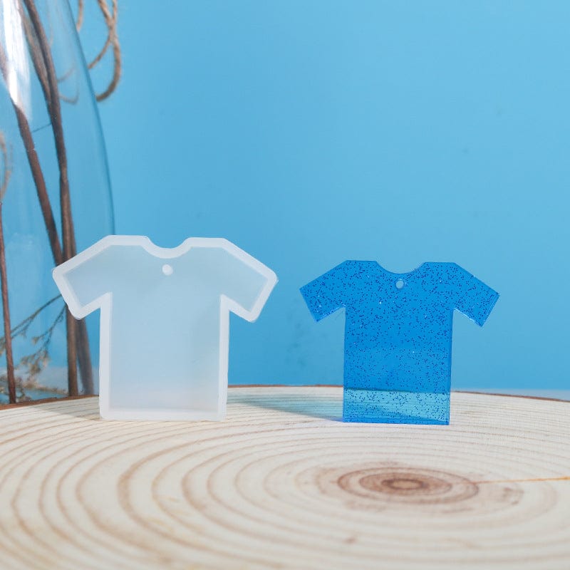 My Store Silicon Mould T-shirt Key Chain Mould