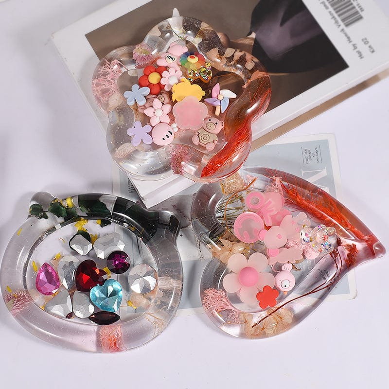My Store Silicon Mould Flower Tray Mould