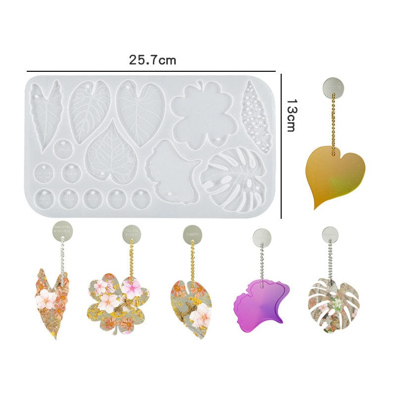 My Store Silicon Mould 16 Cavity Keychain & Pendant Mould
