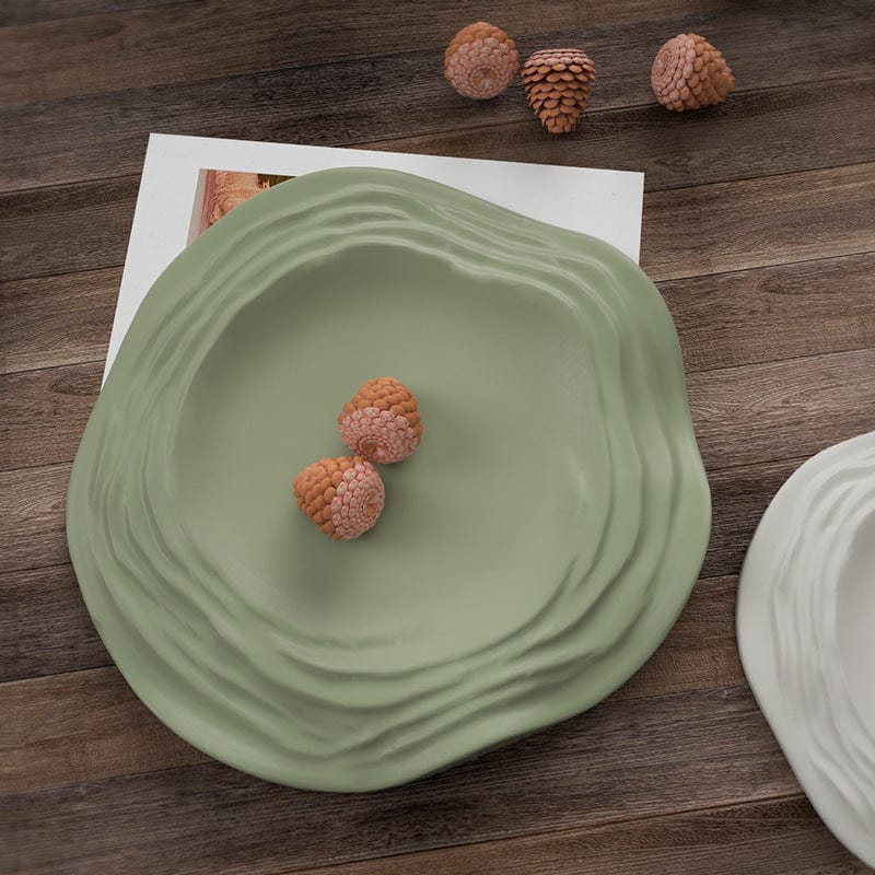 My Store Silicon Mould Big Waves Water Ripples Plate Mould
