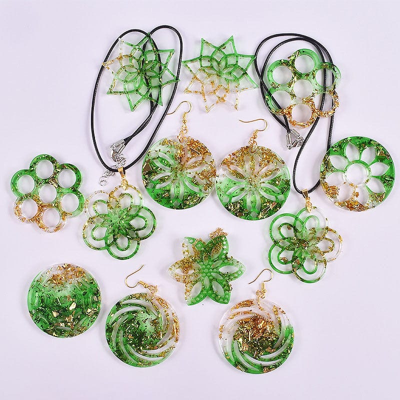 My Store Silicon Mould 16 Cavity Keychain & Pendant Mould