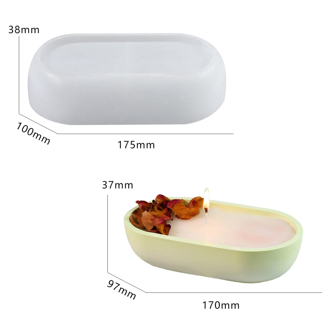 Large Ship Gypsum Flower Pot Mould SM0852
