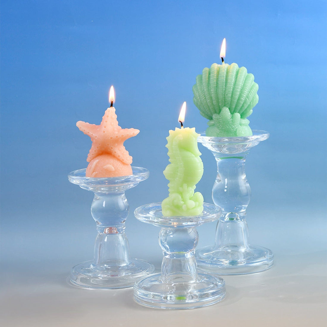 My Store Silicon Mould Sea Horse Candle Mould