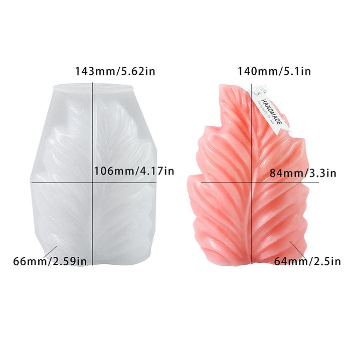 Leaf Candle Mould SM0875