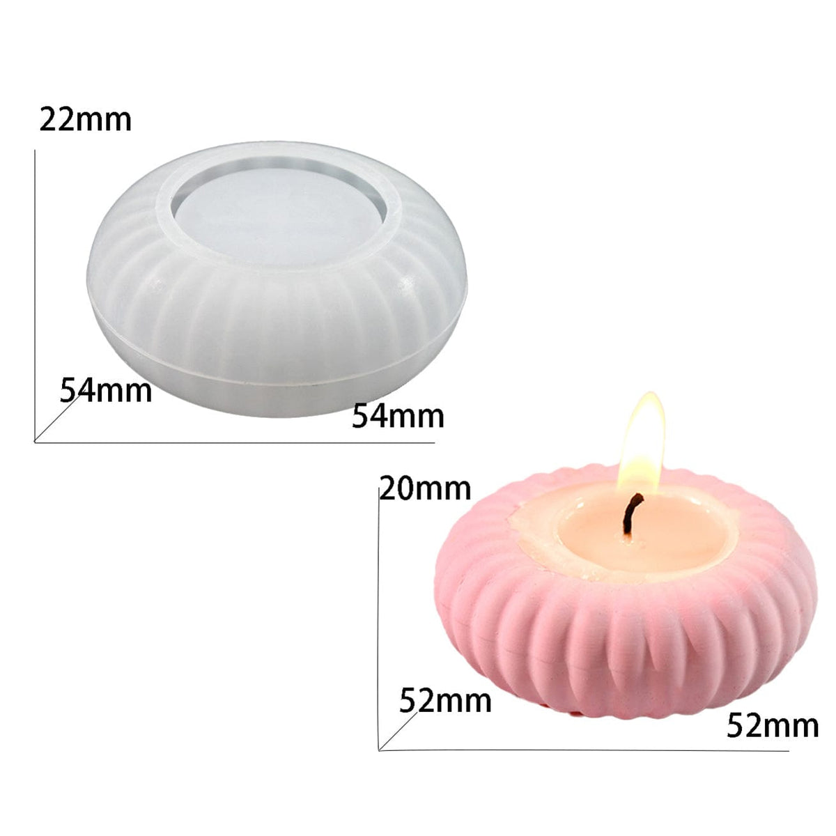 My Store Silicon Mould Lantern Candle Holder Mould