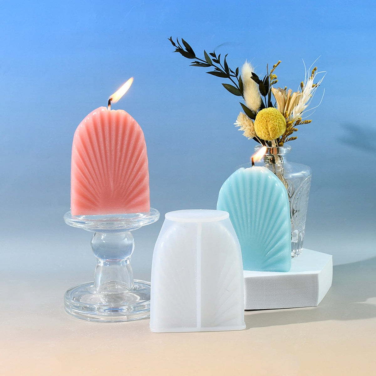 Long Shell Candle Mould SM0877
