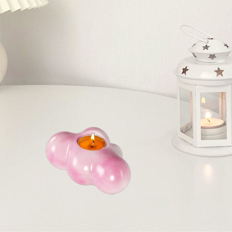 My Store Silicon Mould Cloud Tea-Light Holder Mould