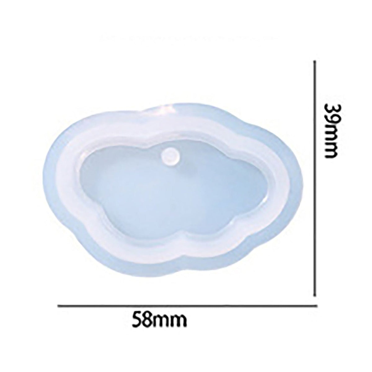 My Store Silicon Mould Cloud Keychain & Pendant Mould