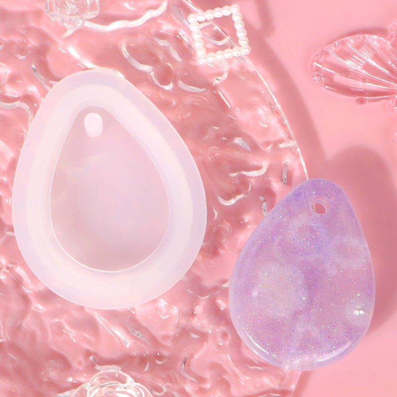 My Store Silicon Mould Drop Shape Keychain & Pendant Mould
