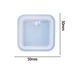 My Store Silicon Mould Square Keychain & Pendant Mould