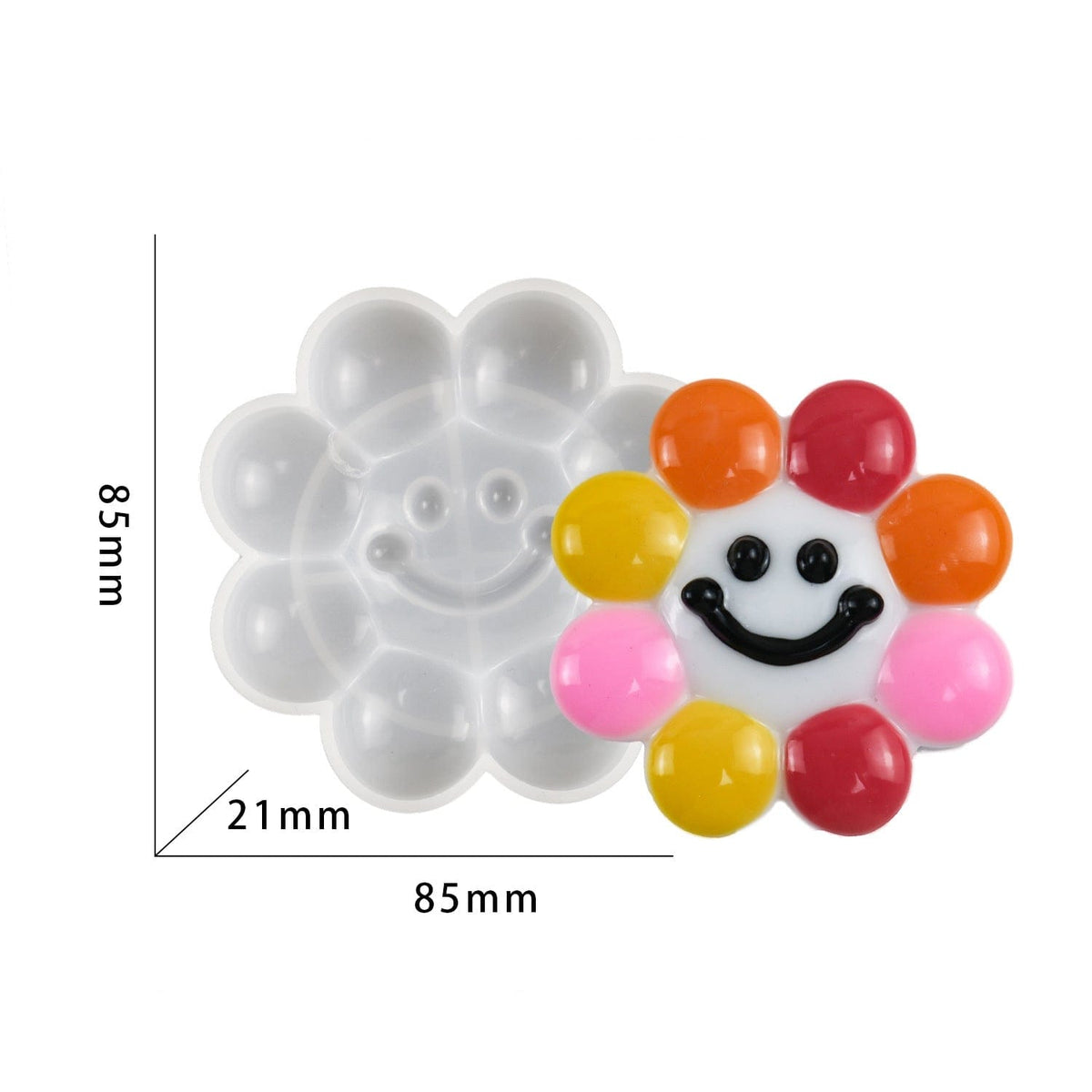 My Store Silicon Mould Sunflower Resin Mould