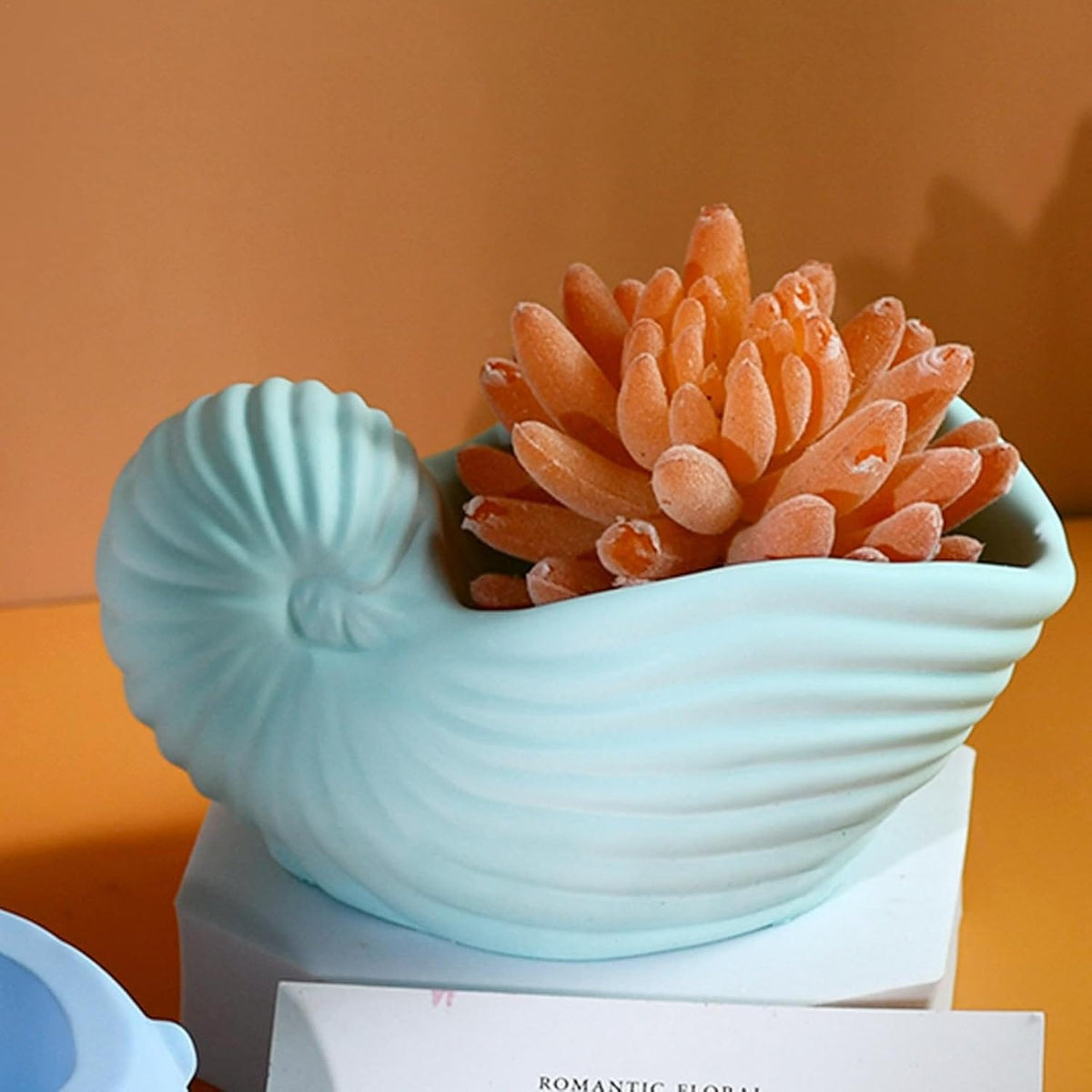 My Store Silicon Mould Shell Planter & Flower pot Mould