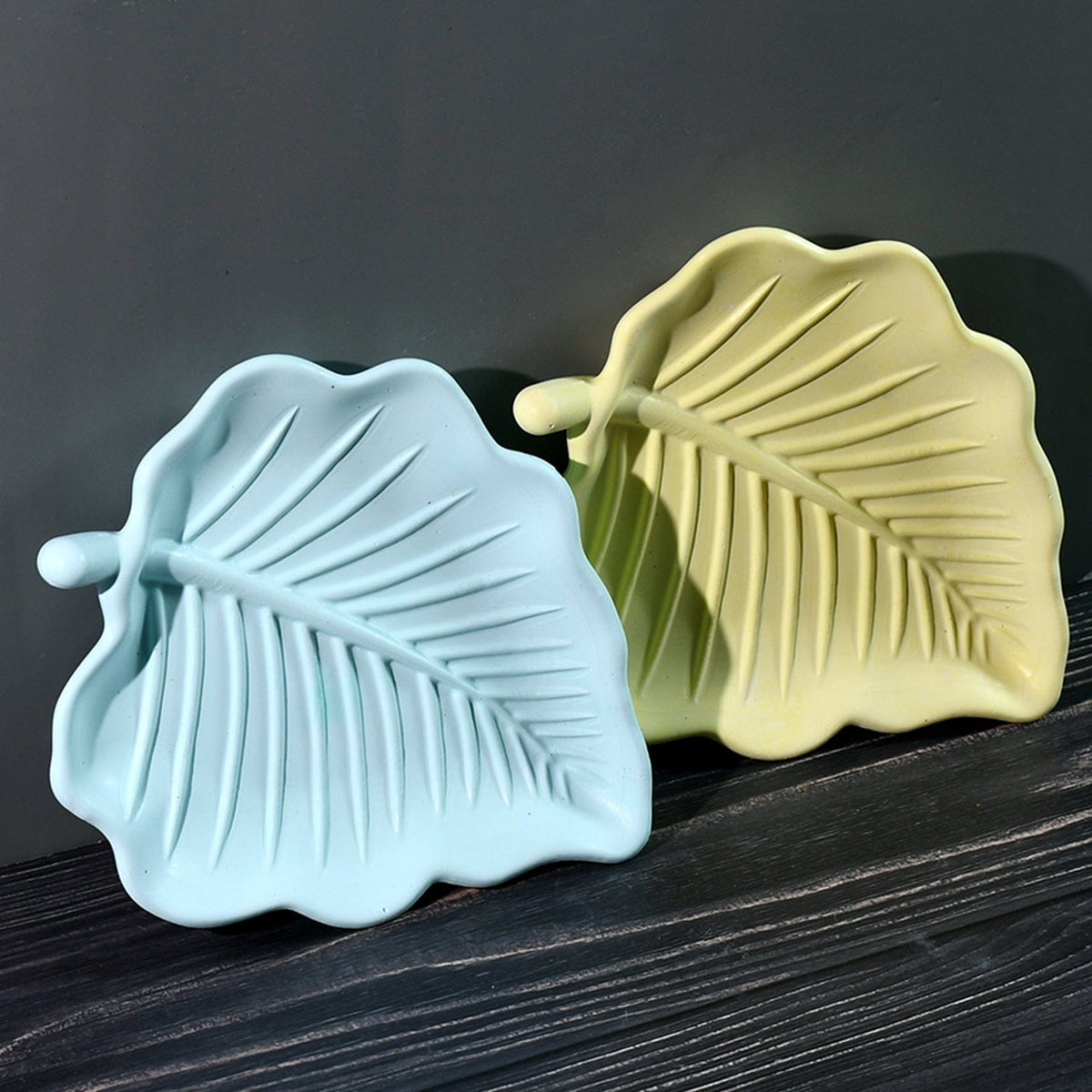 My Store Silicon Mould Leaf Shape Tray Mould