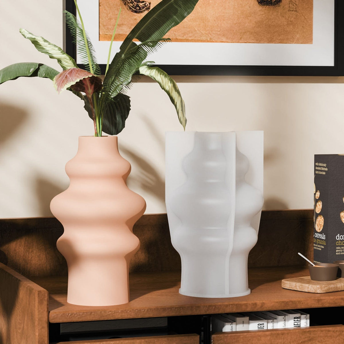My Store Silicon Mould Flower Vase Mould