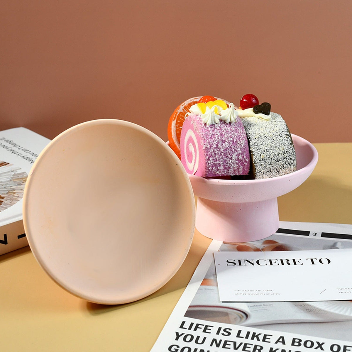 My Store Silicon Mould High Foot Bowl Mould