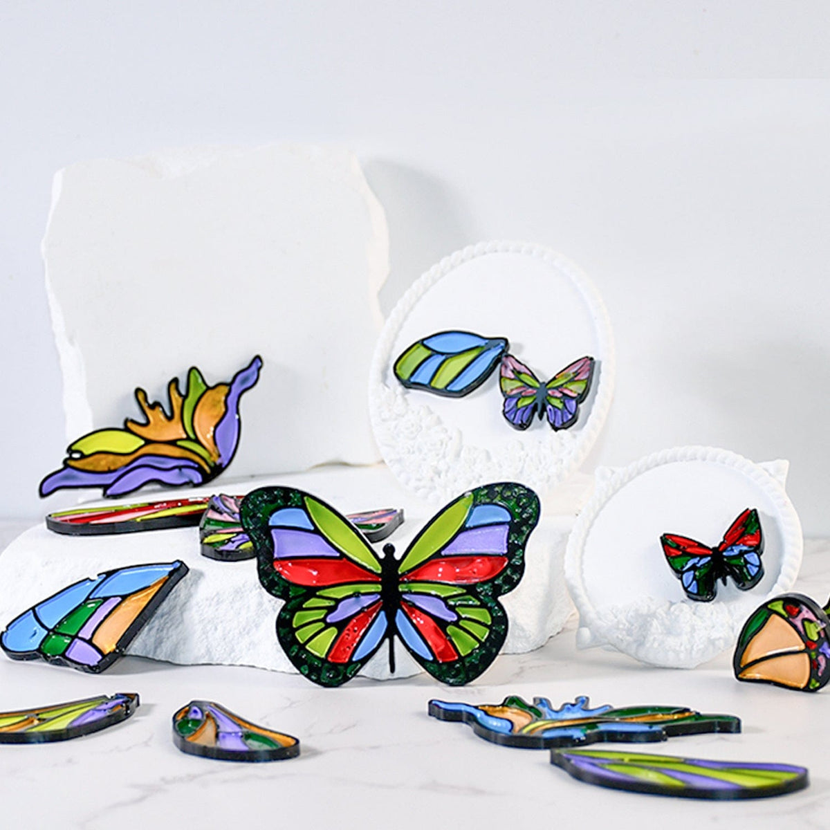 My Store Silicon Mould Butterfly Theme Mould
