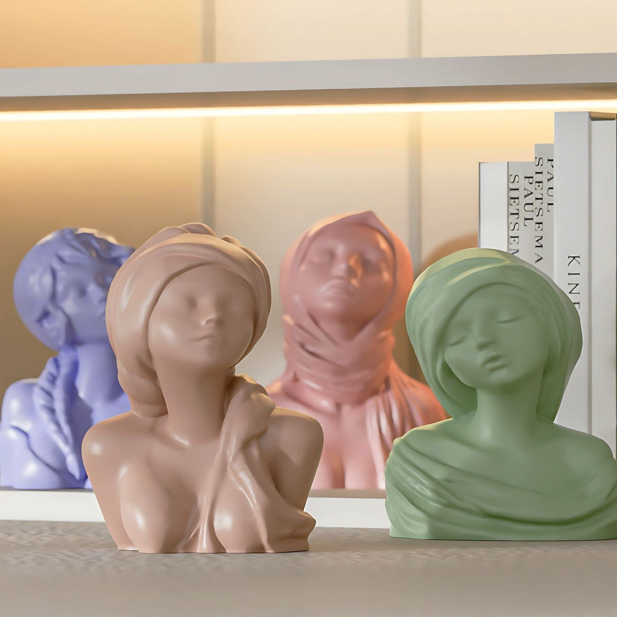 My Store Silicon Mould Girl Statue Mould