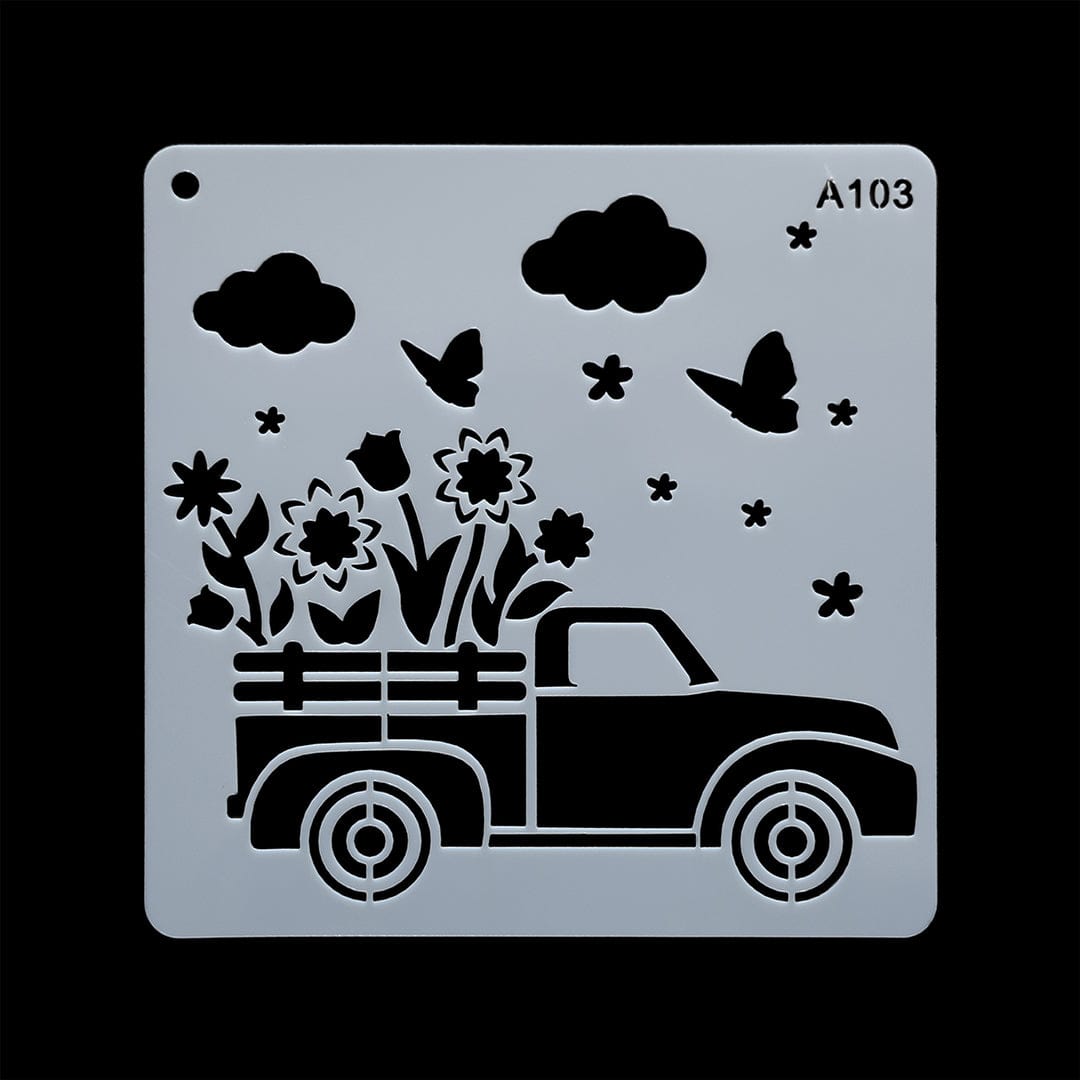 Crafteria Stencil A103