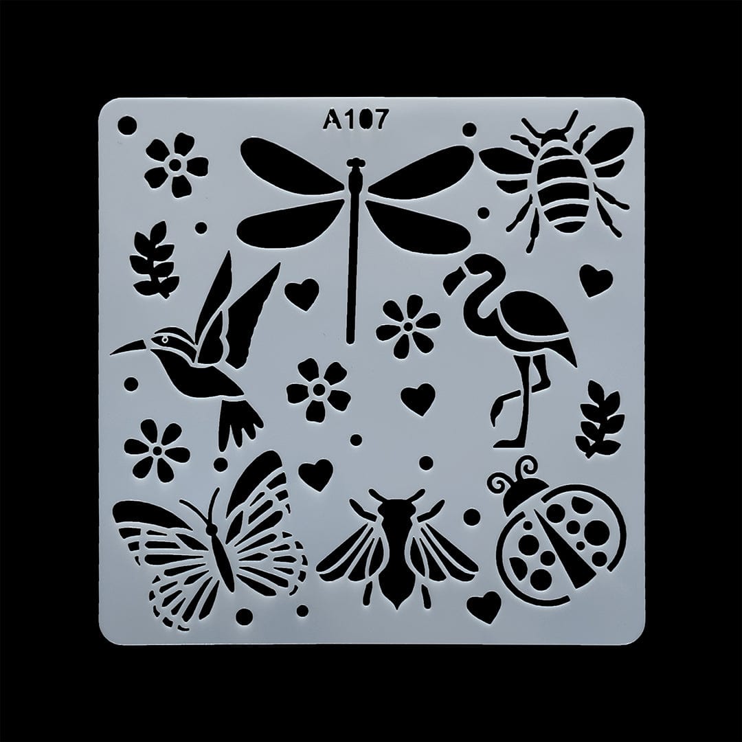 Crafteria Stencil A107