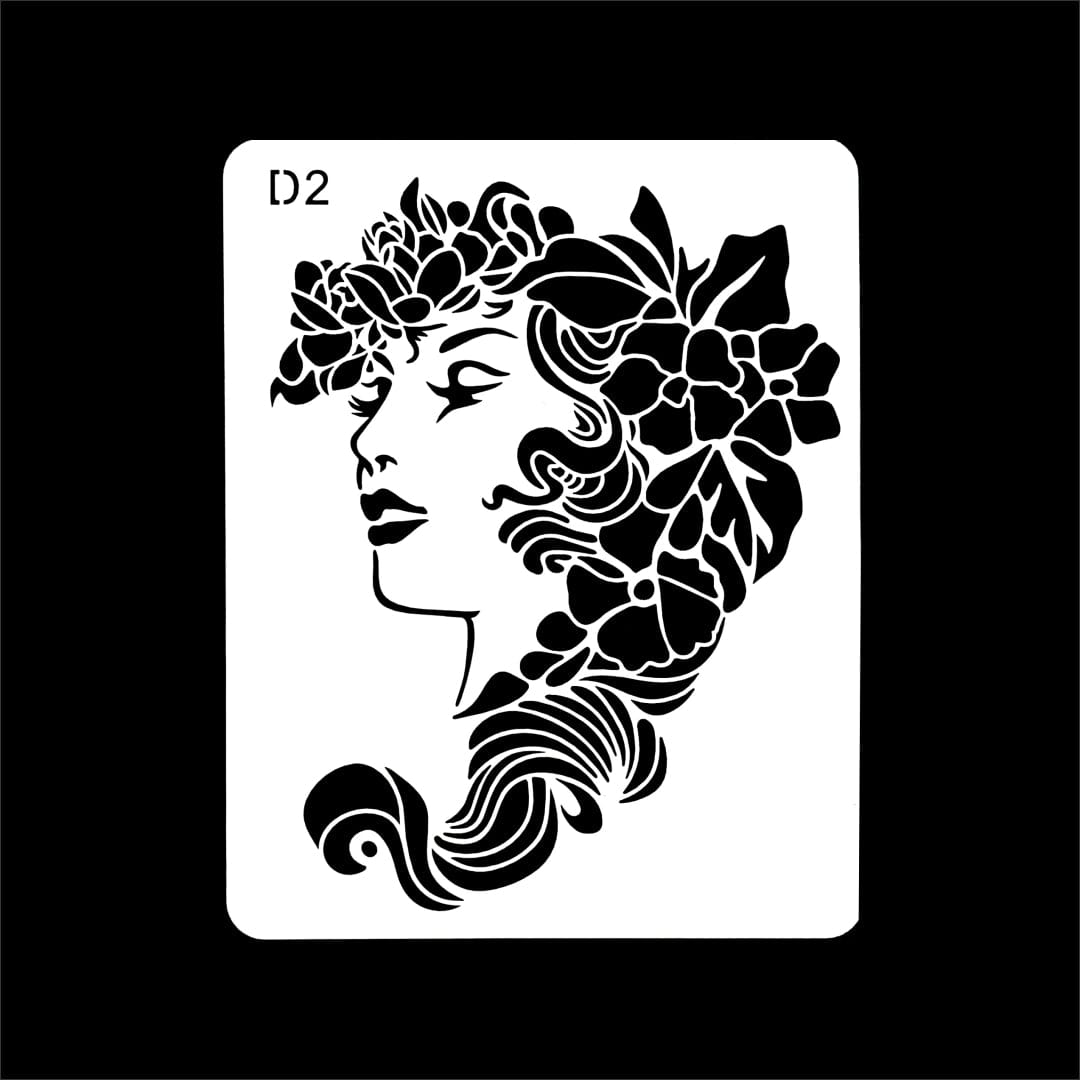 Crafteria Stencil D002