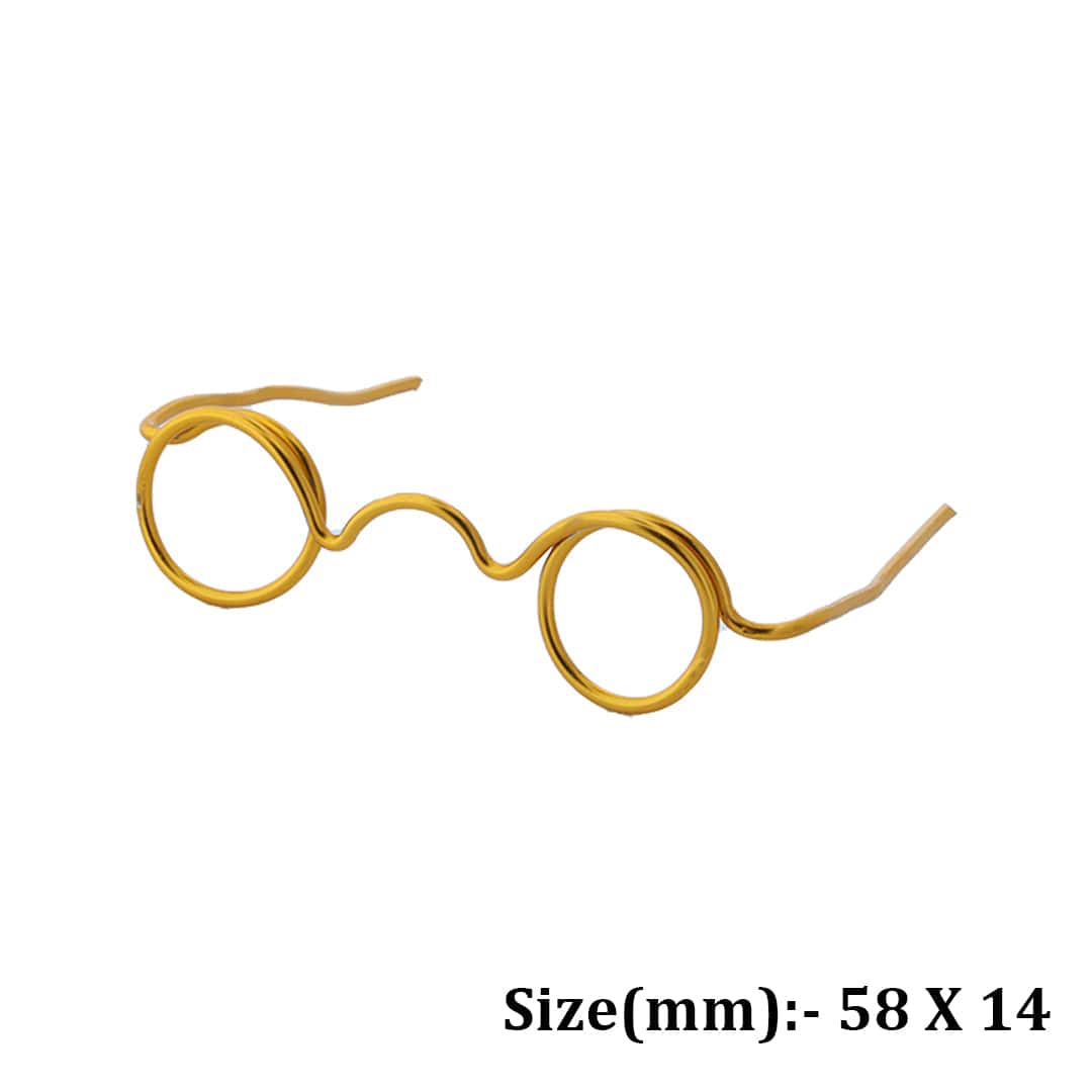 Crafteria 53 X 12.7 Gold Frame Chasma