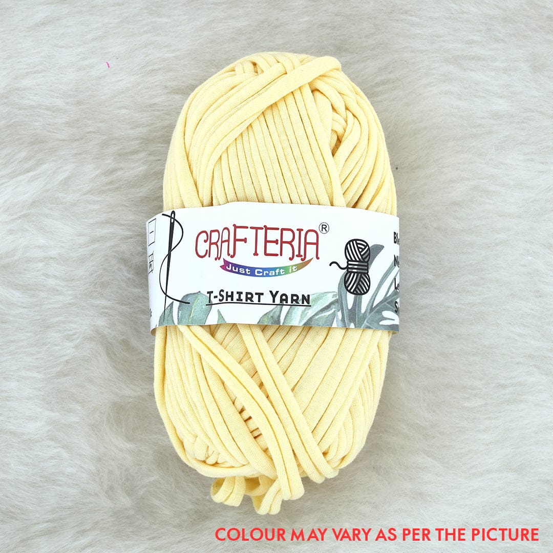 Crafteria Cream T-SHIRT YARN