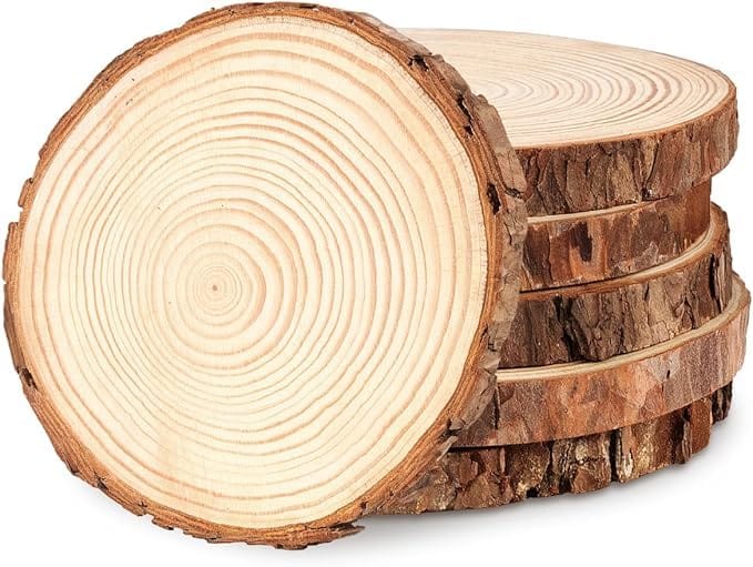 Natural Wooden Coaster (19-20 X 2) WS007