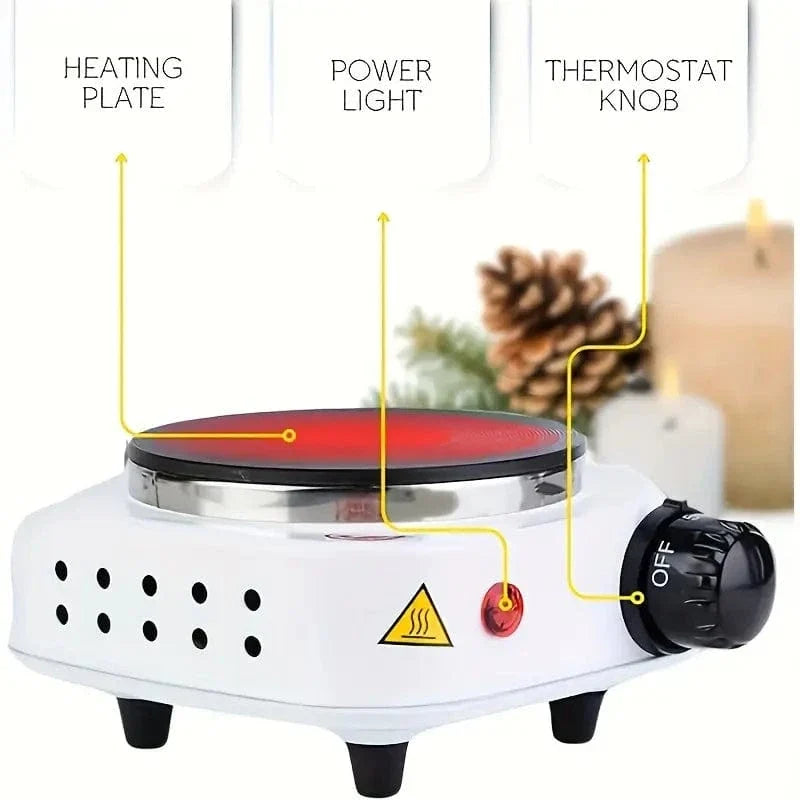 Crafteria Candle Portable Compact Electric Stove