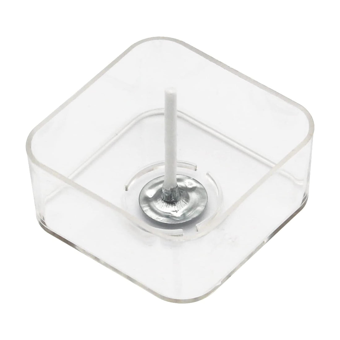 Crafteria Square Tealight Cups Polycarbonate For Tealight Candles