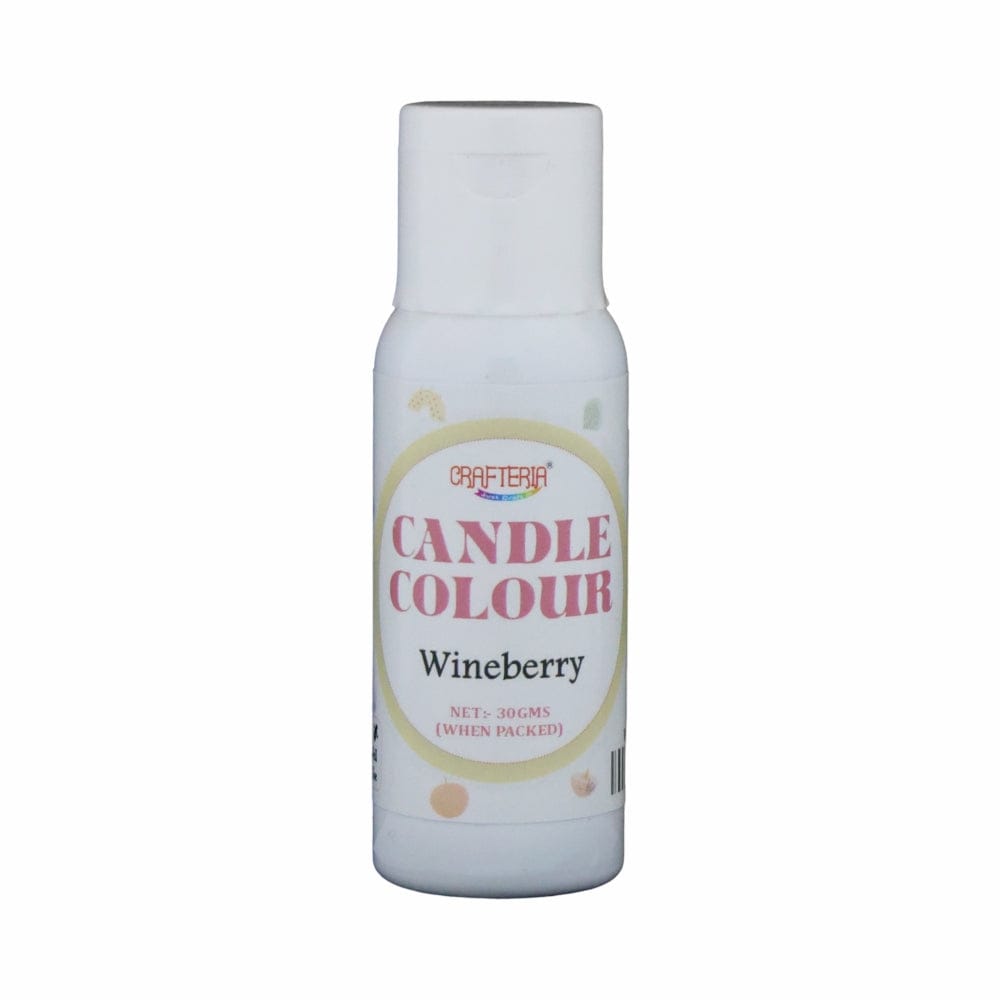 Crafteria Wineberry Candle Colour